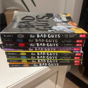 The Bad Guys Book Series Collection (1-10) but missing 6